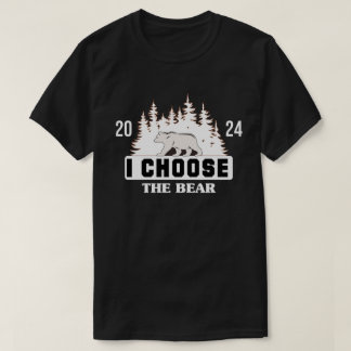 2024 I Choose the Bear Embrace Strength & Courage T-Shirt