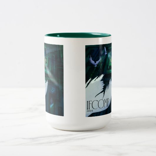 2024 IFComp Zwei-Tone-Tasse Zweifarbige Tasse (Mittel)