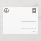 2024 IGGPPCamp Troop Pride Compass Poscard Postkarte (Rückseite)