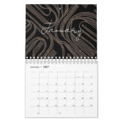 2024 Illustration Calendar Company Logo und Text Kalender (Jan 2027)