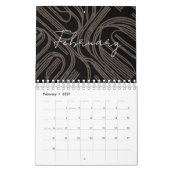 2024 Illustration Calendar Company Logo und Text Kalender (Feb 2027)