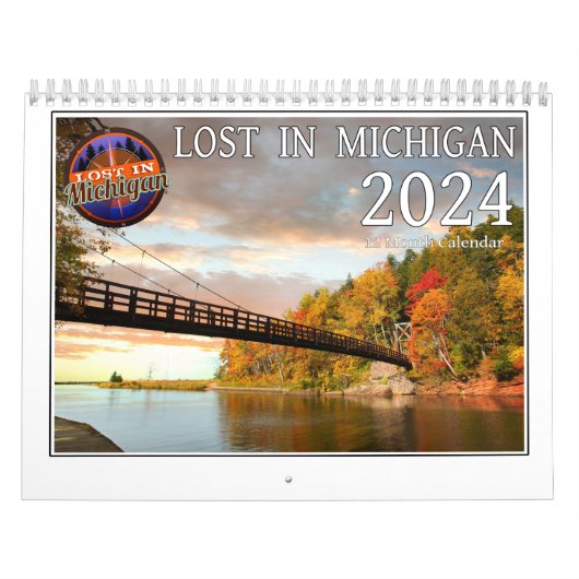 2024 ist im Michigan-Mauerkalender verloren gegang Kalender (Titelbild)