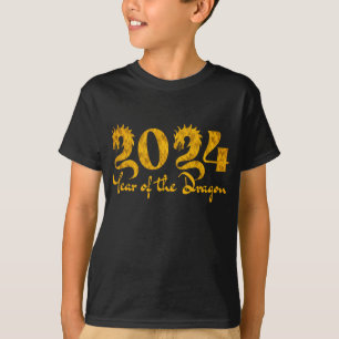2024 JAHR DER DRAGONGOLD T-Shirt