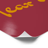 2024 Jahr des chinesischen Drachen-Neujahrs Poster (Ecke)