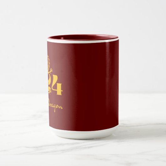 2024 Jahr des chinesischen Drachen-Neujahrs Tasse (Zentrum)