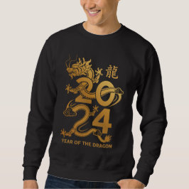 2024 Jahr des Drachen - chinesischer Neujahrsdrach Sweatshirt