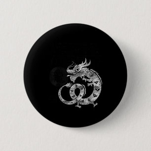 2024 Jahr des Drachen Chinesisches Zodiak Chinesis Button