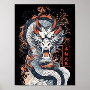 2024 Jahr des Drachen Poster