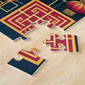 2024, Jahr des Drachen Puzzle (Seite)