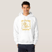 2024 Jahr des Drachenfriedens und der Liebe Gold W Hoodie (Vorne ganz)
