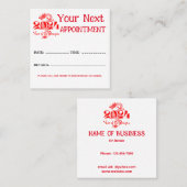 2024 Jahr des Drachenroten Terminkarte (Vorne/Hinten)