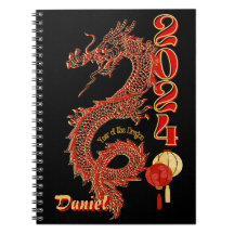 2024 Jahr des Dragon-Notebooks