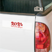 2024 JAHR DES DRAGONS ROT AUTOAUFKLEBER (Auf Lkw)