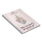 2024-Jahr-Notebook Psalm 56:3 Notizblock (Rechte Seite)