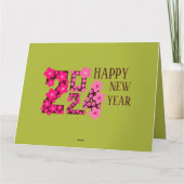 2024: JEDES JAHR GREETING KARTE (Rückseite)