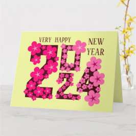 2024: JEDES JAHR GREETING KARTE