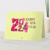 2024: JEDES JAHR GREETING KARTE (Rückseite)