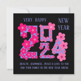 2024: JEDES JAHR GREETING KARTE