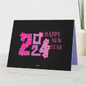 2024: JEDES JAHR GREETING KARTE (Rückseite)