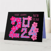 2024: JEDES JAHR GREETING KARTE (Vorderseite)