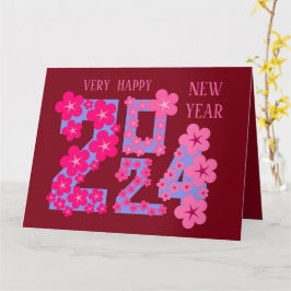 2024: JEDES JAHR GREETING KARTE