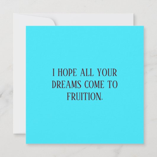 2024: JEDES JAHR GREETING KARTE (Rückseite)