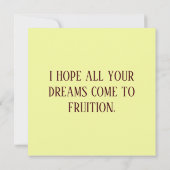 2024: JEDES JAHR GREETING KARTE (Rückseite)