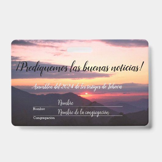 2024 JW asamblea TJ personaliza Ausweis (Vorderseite)