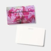 2024 JW asamblea TJ rosas personaliza Ausweis (Vorder- & Rückseite)