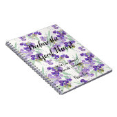 2024 JW convention hydrangeas Notizblock (Rechte Seite)