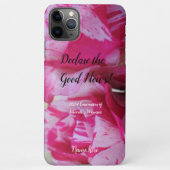 2024 JW convention Roses photo and name iPhone Hülle (Rückseite)