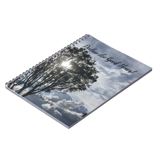 2024 JW Convention sunlight with name  Notizblock (Linke Seite)