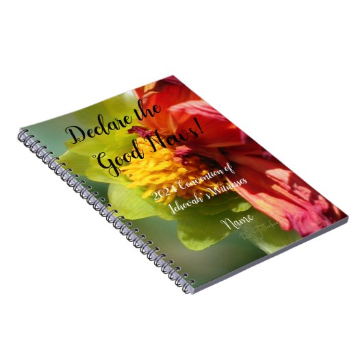 2024 JW Declare the Good News and name Notizblock (Rechte Seite)