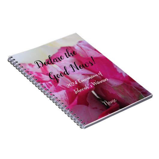 2024 JW Declare the Good News customize Notizblock (Rechte Seite)