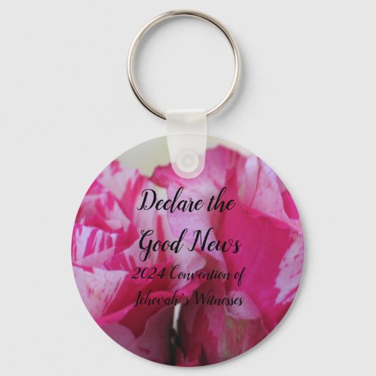 2024 JW Declare the Good News customize Schlüsselanhänger (Vorderseite)
