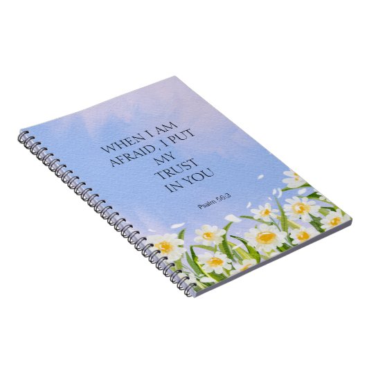 2024 JW Jahr Text Psalm 56:3 Notizblock (Rechte Seite)