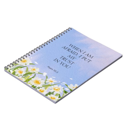 2024 JW Jahr Text Psalm 56:3 Notizblock (Linke Seite)