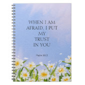 2024 JW Jahr Text Psalm 56:3 Notizblock (Vorderseite)