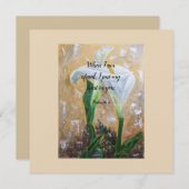 2024 JW year text Psalm 56:3 Einladung (Vorne/Hinten)