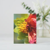 2024 JW year text Psalm 56:3  Einladungspostkarte (Stehend Vorderseite)