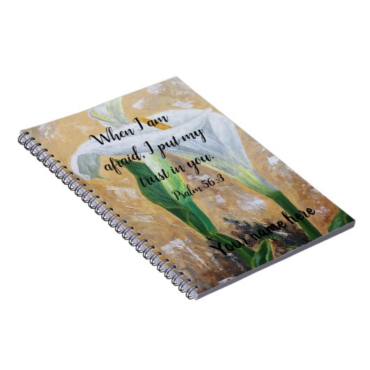 2024 JW year text Psalm 56:3 Notizblock (Rechte Seite)