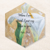 2024 JW year text Psalm 56:3 Untersetzer (Vorderseite)