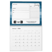 2024 Kalender Business Gruß mit Logo - Beifall (Jan 2026)