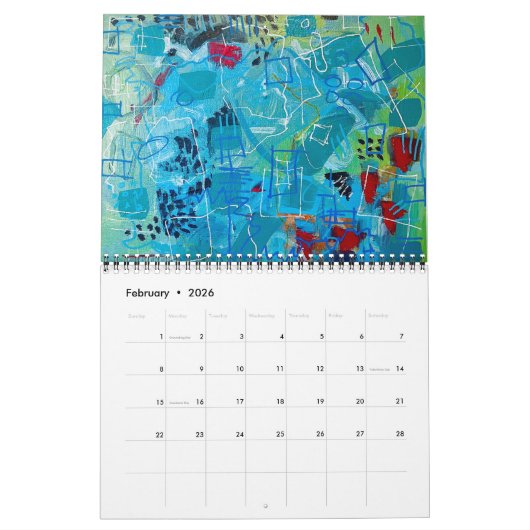 2024 Kalender Charlene Anne Wilson Art (Feb 2026)