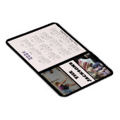 2024 Kalender für Fotografen aus der Neujahrsfamil Magnet (Rechte Seite)