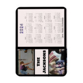 2024 Kalender für Fotografen aus der Neujahrsfamil Magnet (Vertikal)
