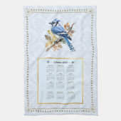 2024 Kalender Handtuch BlueJay (Vertikal)