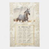 2024 Kalender Handtuchpferd Geschirrtuch (Vertikal)