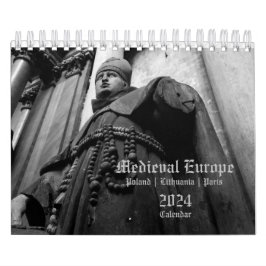 2024 Kalender Mittelalterliches Europa Religious K