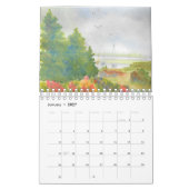 2024 KALENDER ROSEANN MESERVE WATERCOLOR KÜNSTLER (Jan 2027)